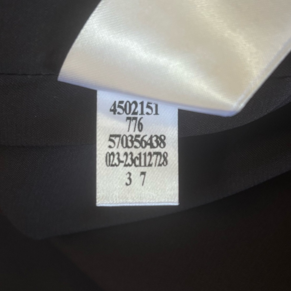 Chico’s Black Silver & Gold Embellished Wool Blend Car Coat Jacket Size 3 US 16 - Picture 12 of 16